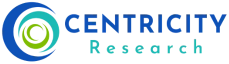 Centricity Research logo on a white background